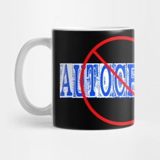 🚫 Autocracy - Back Mug